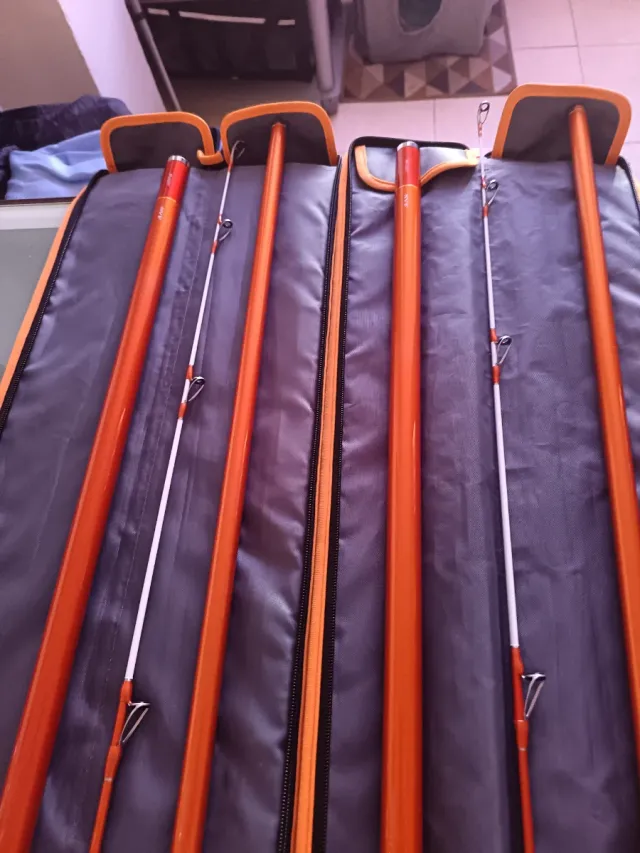 Pareja Cañas Daiwa Cast Izm 33 Híbrida