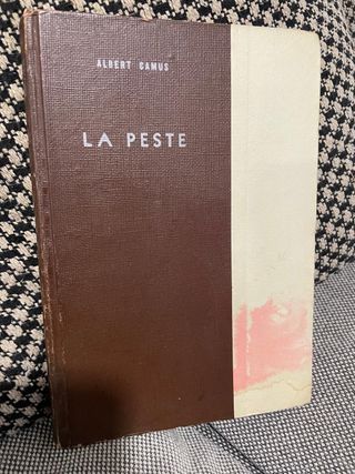 (Antiguo)La peste.  Albert Camus 1956