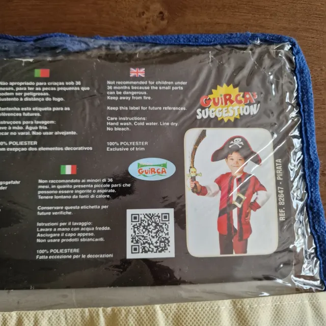 Disfraz Bucanera Pirata Niña 10 a 12 años