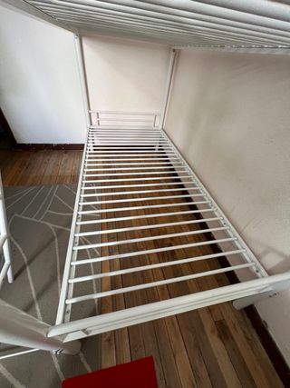 Literas de hierro 90cm con escalera
