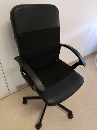 Sillón de oficina Ikea negro