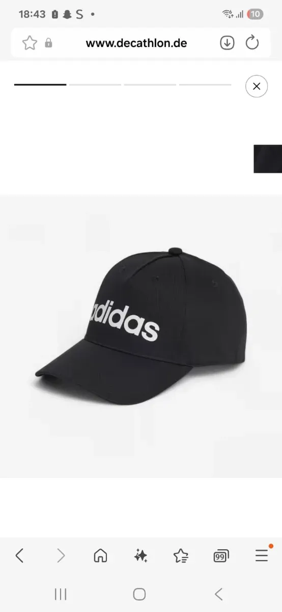 Gorra Adidas Blanca
