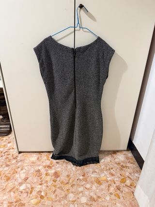 Abito Zara nero e grigio