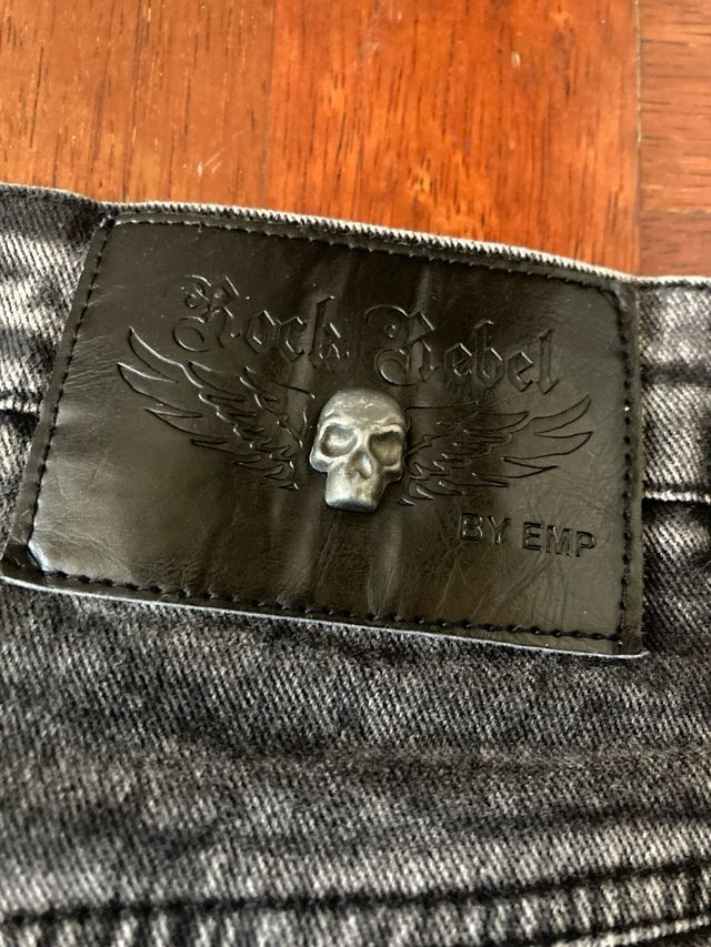 Jeans Cargo Rock Rebel Uomo Taglia W 32 L 34