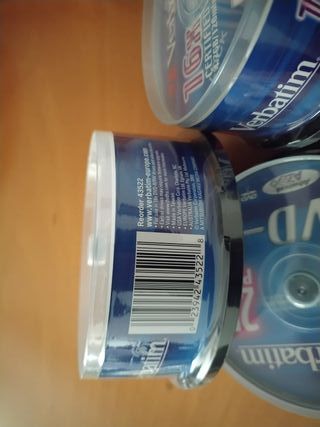 4 Confezioni DVD-R Verbatim 25pz