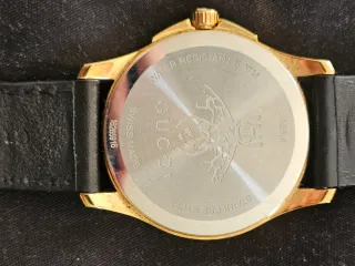 Orologio Gucci in oro e turchese