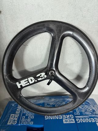 Rueda Trasera HED 3 Carbono