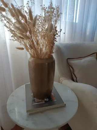 Jarrón metal dorado Maisons du Monde