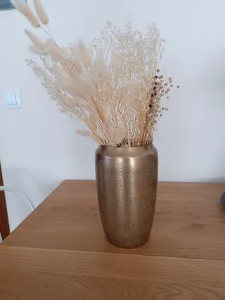 Jarrón metal dorado Maisons du Monde