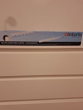 Tendedero Brabantia retráctil 22m