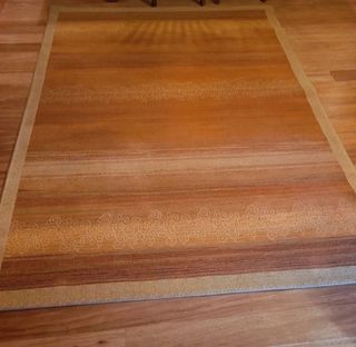 Alfombra grande diseño rayas y ondas