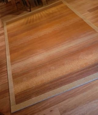 Alfombra grande diseño rayas y ondas