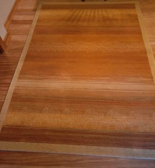 Alfombra grande diseño rayas y ondas