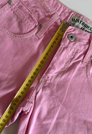 Roy Roger's Jeans Rosa Vintage Taglia 38.