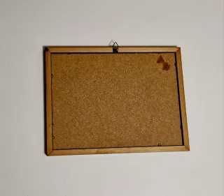 Quadretto vintage con fagiani