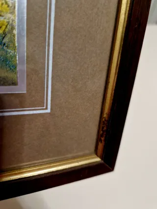 Quadretto vintage con fagiani