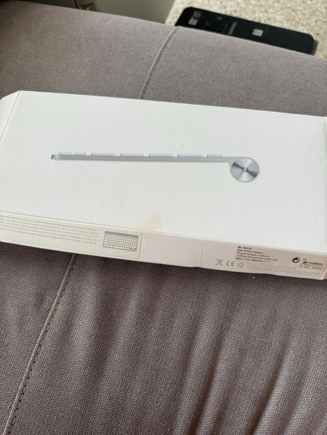 Teclado Apple Plata/Beige