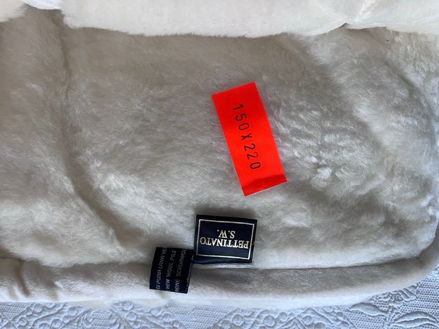 Manta Lana Merino Reversible 150x220 Beige