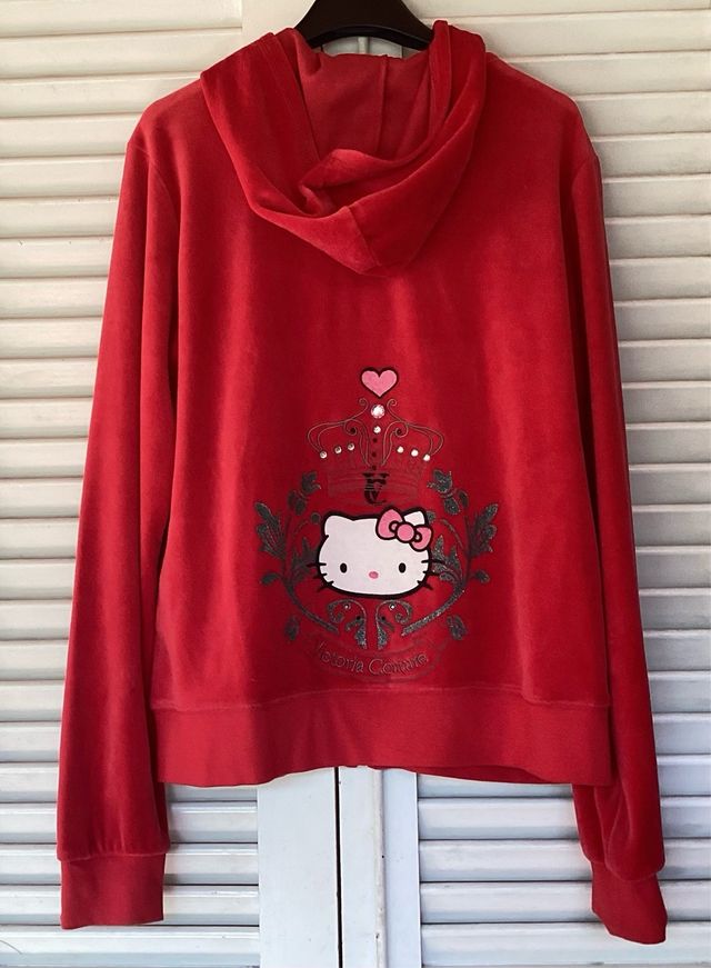 Sudadera Victoria Couture Roja Talla L