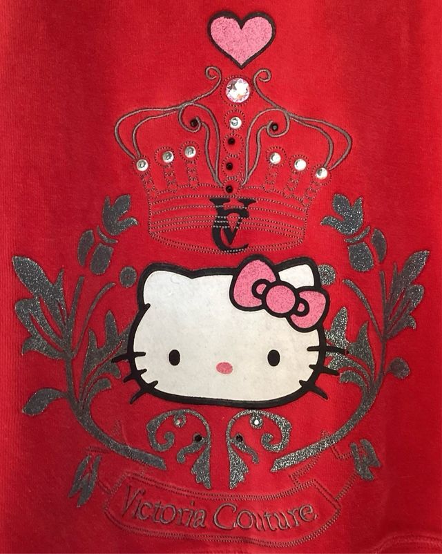 Sudadera Victoria Couture Roja Talla L