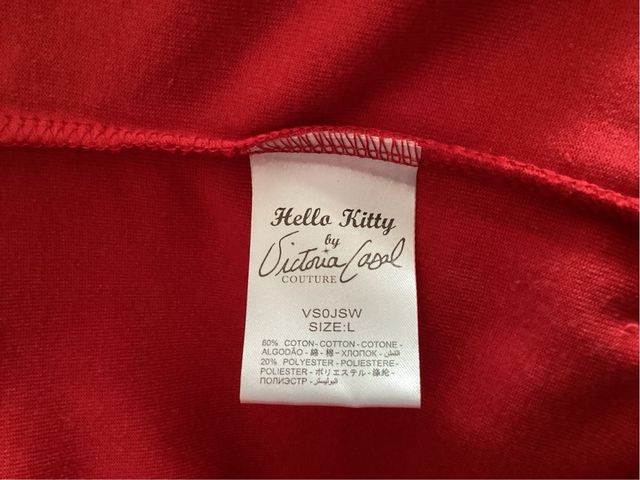 Sudadera Victoria Couture Roja Talla L