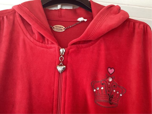 Sudadera Victoria Couture Roja Talla L