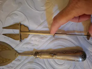 Juego de pala y tenedor para servir