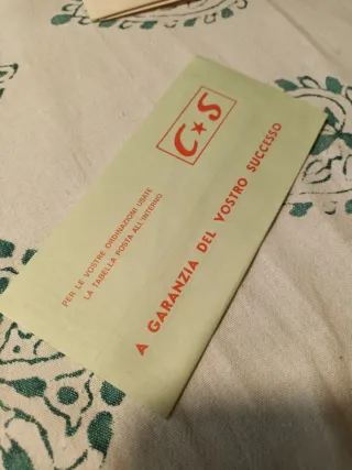 Porta negativi fotografici vintage C+S