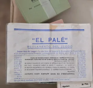 El Palé Juego de Sociedad Antiguo
