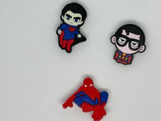 Pins para Crocs de Superhéroes (Batman, Iron Man, 