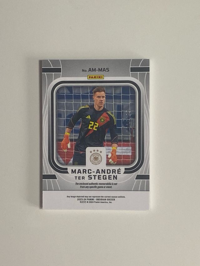 Ter Stegen parche num 199 panini obsidian 23/24