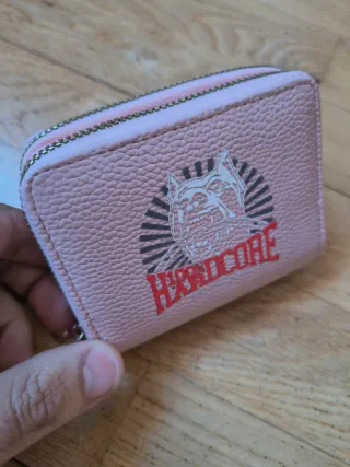 Cartera 100% Hardcore Rosa