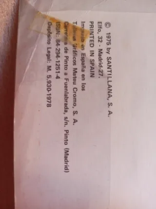 Matemáticas Bachillerato 1 edición 1975