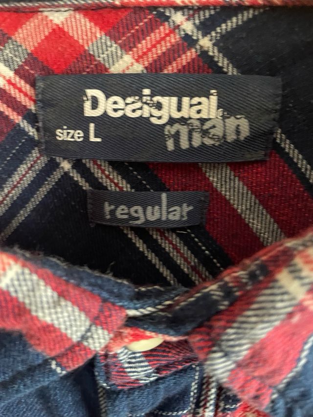 Camisa Desigual cuadros L