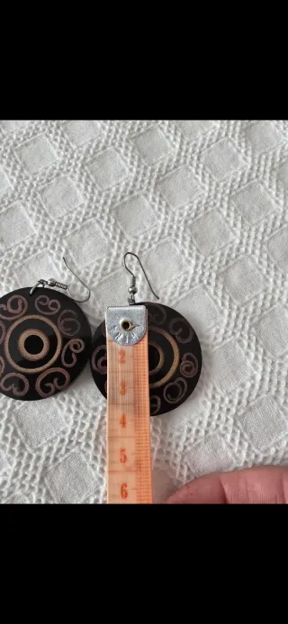 Pendientes Parfois redondos diseño tribal