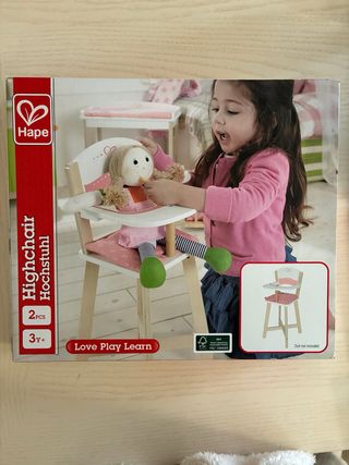 Seggiolone Hape per bambole nuovo