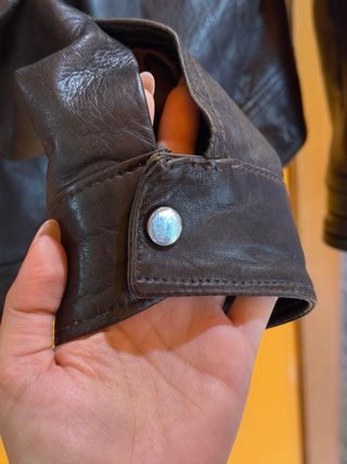 Giacca uomo Masterpelle vera pelle marrone