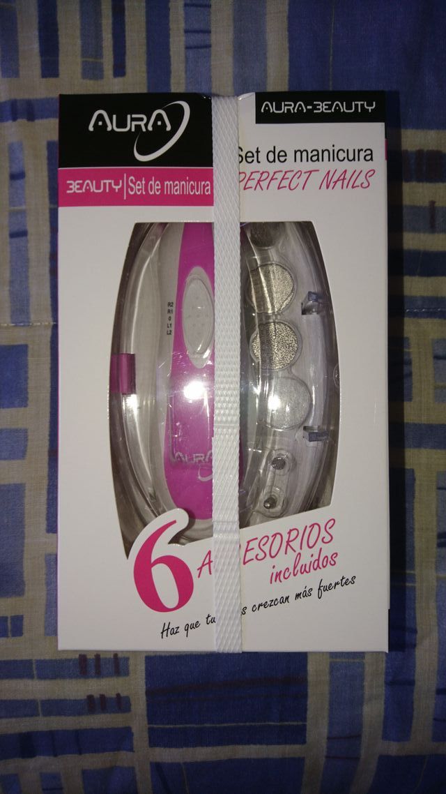 Aparato de manicura y pedicura SIN ESTRENAR