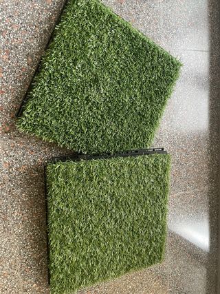 RUNNEN Césped artificial IKEA. 30 unidades