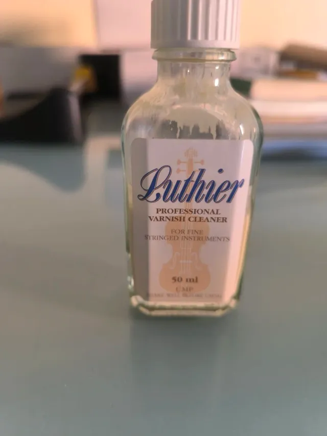 Limpiador Barniz Luthier Contrabajo 50ml