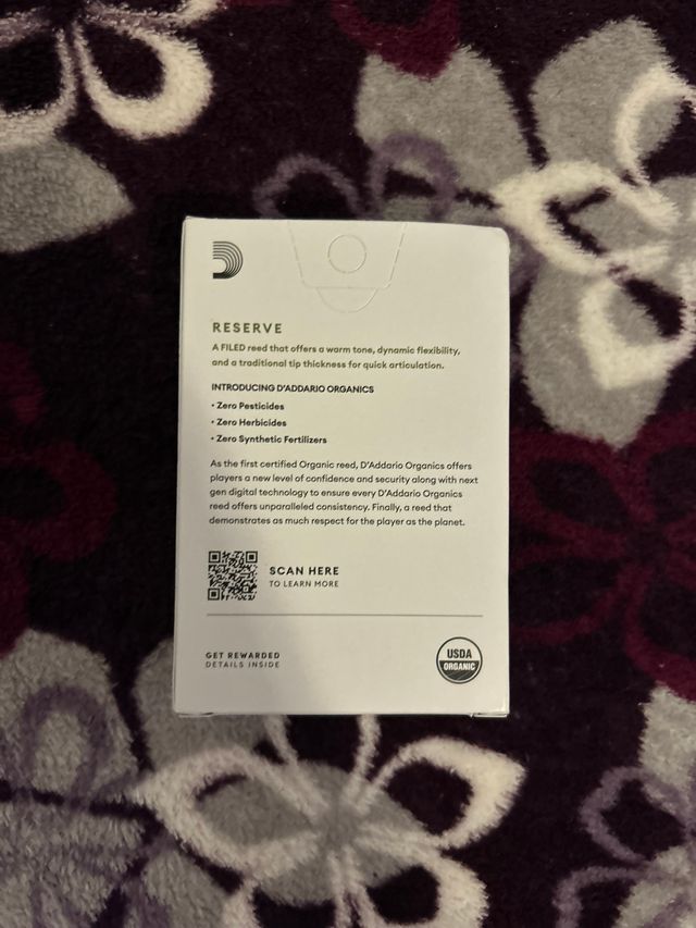 3.5 D'Addario Reserve cañas saxo alto