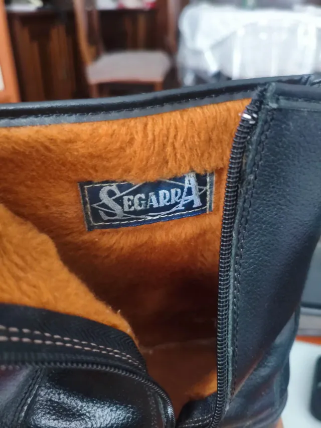 Botas Segarra Invierno Borreguito Negras 