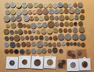 Lotto 130 monete antiche e moderne