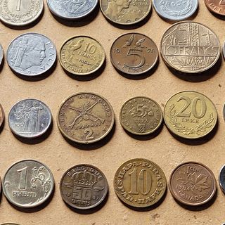 Lotto 130 monete antiche e moderne