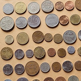 Lotto 130 monete antiche e moderne