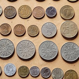 Lotto 130 monete antiche e moderne