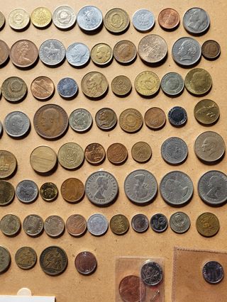 Lotto 130 monete antiche e moderne