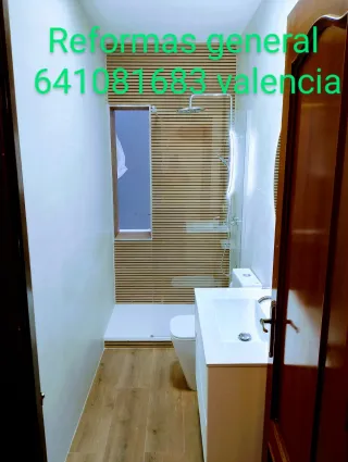 Reformas  fontanería electricidad Pladur pintura