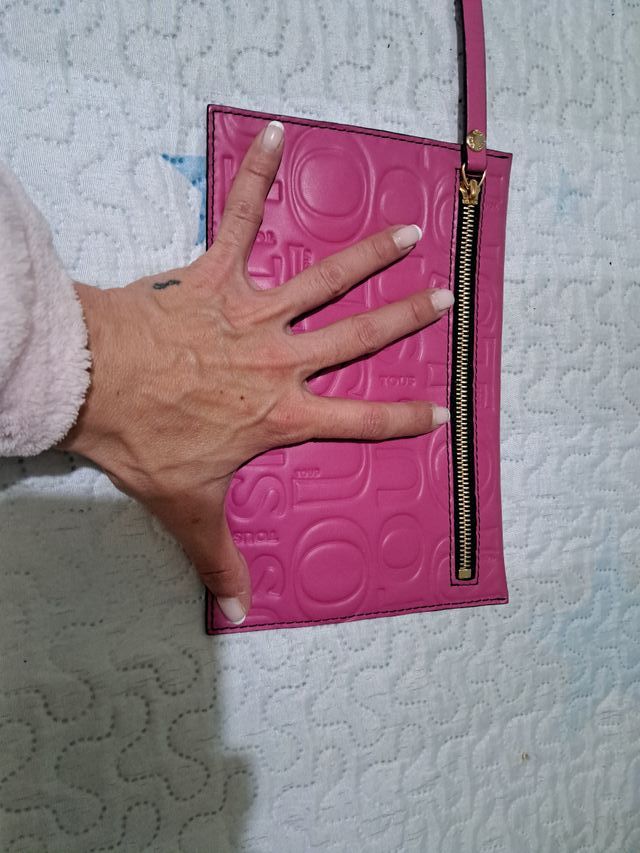 Bolso de mano Tous rosa