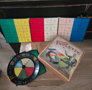 Poolette Ruleta Antigua Juego Mesa